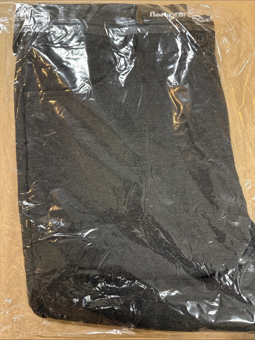 New Betabrand Charcoal Straight 7 Pocket Dress Pant Yoga Pants Large - Picture 5 of 5